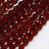 Glass Beads Strands X-EGLA-E010-8x12mm-06-2