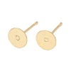 304 Stainless Steel Stud Earring Findings X-STAS-E025-4G-3