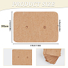 300Pcs Paper Jewelry Earring Display Cards with Hanging Hole CDIS-SP0001-05B-2