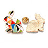 Alloy Enamel Brooches JEWB-N006-066-NR-2