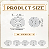 10Pcs 304 Stainless Steel Charms STAS-LP0003-19A-2