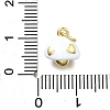 Brass Enamel Charms KK-K400-29G-01-3