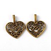 Alloy Pendants PALLOY-2332-AB-FF-1