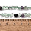 Natural Colorful Fluorite Beads Strands G-I389-A21-5