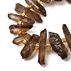 Natural Quartz Crystal Beads Strands G-F800-C17-3