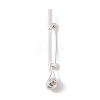 Golf Club Alloy Cubic Zirconia Brooches JEWB-M050-01P-01-1