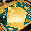 30Pcs Aluminum Foil Paper Sheets for Craft Engraving OFST-GA0001-09-4