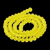 Transparent Glass Beads Strands EGLA-A044-T6mm-MD29-4