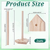 Baseball Wooden Ring Holder ODIS-WH0078-18-2