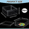 10Pcs Square Acrylic Storage Boxes CON-BC0007-82-2