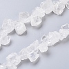 Natural Quartz Crystal Beads Strands G-I283-D06-1