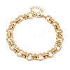 304 Stainless Steel Link Chain Bracelets for Women BJEW-H207-01D-G-4