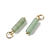 Natural Green Aventurine Pendants STAS-C120-01G-08-2