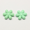 Opaque Acrylic Flower Beads SACR-Q100-M052-2