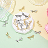 20Pcs 2 Colors Rack Plating Alloy Beads FIND-YW0008-16-5
