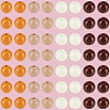 Opaque Acrylic Beads SACR-PA0001-04B-01-6