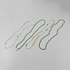 Plastic Waist Belts Seed Bead Chain AJEW-WH20059-39B-1