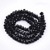 Solid Color Glass Beads Strands GLAA-T006-01A-01-2