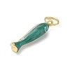 Brass Enamel Pendants KK-CBA6980-11G-F-2