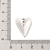Valentine's Day Brass Pendants KK-I707-01P-3