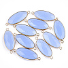 Natural White Jade Links connectors X-G-S344-03E-1