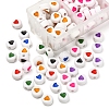 7 Colors Opaque Acrylic Beads MACR-YW0001-76-3