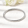 Brass Hinged Bangles for Women BJEW-H639-05-P-3