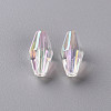 Transparent Acrylic Beads TACR-S156-009-2