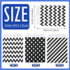 45Pcs 3 Styles Rectangle Kraft Paper Bags CARB-TA0001-14A-4