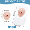 ARRICRAFT 2Pcs Soft Silicone Nose Flexible Model Body Part Displays ODIS-AR0001-03-2