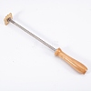 Brass Burning Stamp Heating AJEW-WH0098-73-3