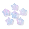 Transparent Spray Paint Glass Beads X1-GLAA-H035-02J-1