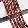 Natural Red Jasper Beads Strands G-Q606-46A-11-1