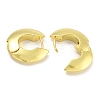 Rack Plating Brass Ring Hoop Earrings for Women EJEW-G410-62G-2