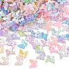 Pearlized ABS Plastic Imitation Pearl Beads KY-P021-04B-1
