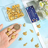 60Pcs 3 Styles Ocean Theme Alloy Pendants FIND-SC0012-44-3