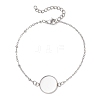 304 Stainless Steel Cable Chain Satellite Chain Bracelet Making BJEW-JB13164-04-2