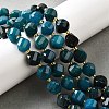 Natural Quartz Dyed Beads Strands G-U023-A02-12-1