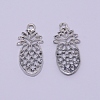 Hollow Alloy Kitten Open Back Bezel Pendants PALLOY-WH0080-21P-RS-1