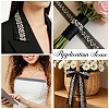 4Yards Polyester Lace Ribbon SRIB-GF0001-73A-01-5