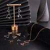 Geometric Charm Drop Earrings DIY Making Kit DIY-UN0002-98-3