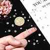 50Pcs 5 Styles Cubic Zirconia Cabochons ZIRC-YW0001-21-4