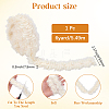 Polyester Lace Trim Ribbon OCOR-CY0001-74B-2