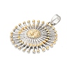 Brass Pendants KK-P329-01B-2