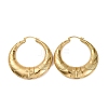 Alloy Ring Hoop Earrings for Women EJEW-U028-07G-02-2