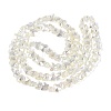 Electroplate Glass Beads Strands EGLA-Q135-04A-A08-2