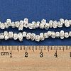 Electroplated Natural Lava Rock Beads Strands G-I360-U02-04-4