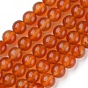 Natural Carnelian Beads Strands X-G-G0003-C06-2