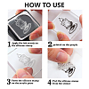 PVC Plastic Clear Stamps DIY-WH0631-0594-7