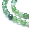 Natural Striped Agate/Banded Agate Beads G-J371-11-6mm-3